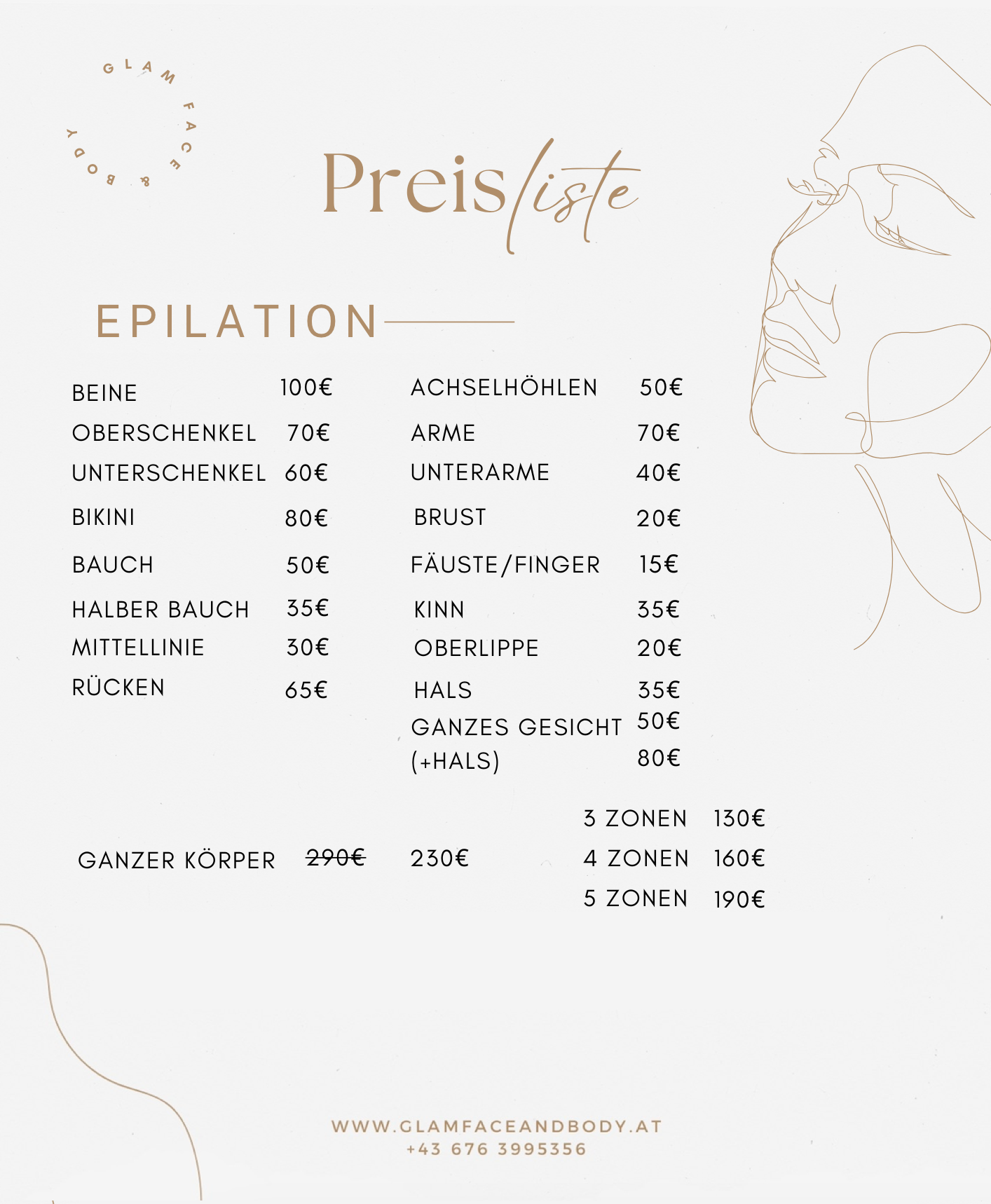 Price list